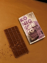 Шоколад молочный, открытка "Konigsberg", 100 гр