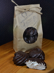 Зефир в темном шоколаде, 100 гр