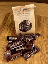 Марципановые конфеты в темном шоколаде, 300 гр