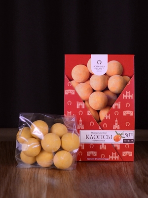 Марципановые клопсы с облепихой, 150 гр