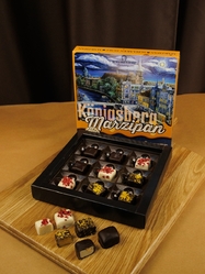 Марципановые конфеты ассорти "Остров Кнайпхоф", 130 гр