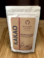 Какао-порошок алкализованный, крафт-пакет, 100 гр