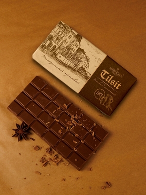 Шоколад молочный 35% "Tilsit" Советск, 100 гр