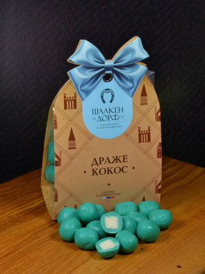 Драже "Кокос в йогуртовой глазури", 150 гр