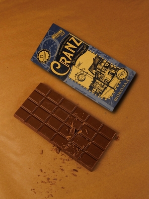 Шоколад молочный 35% Кранц "Центральная улица", 100 гр